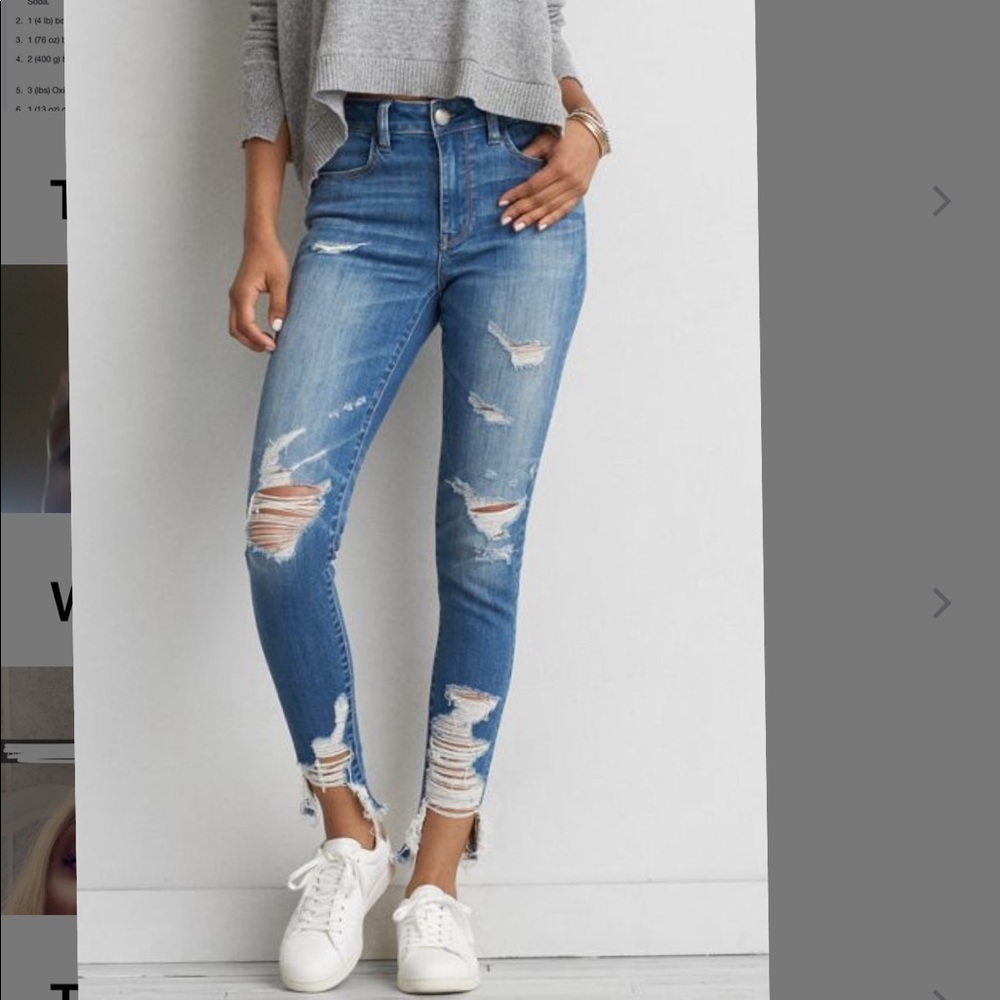 American Eagle super super stretch 🤫❤️
